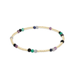enewton Hope Unwritten Gemstone Bracelet – Hot Mess Fall Winter edition with 3mm gold-filled beads and rich fall hues. Available at Be Charmed.