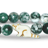 Fahlo The Red Panda Dash Bamboo Bracelet. Track a real red panda and support wildlife conservation. Adventure jewelry available at Be Charmed.