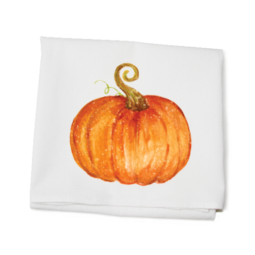 Tina Labadini Designs Tea Towel Pumpkin