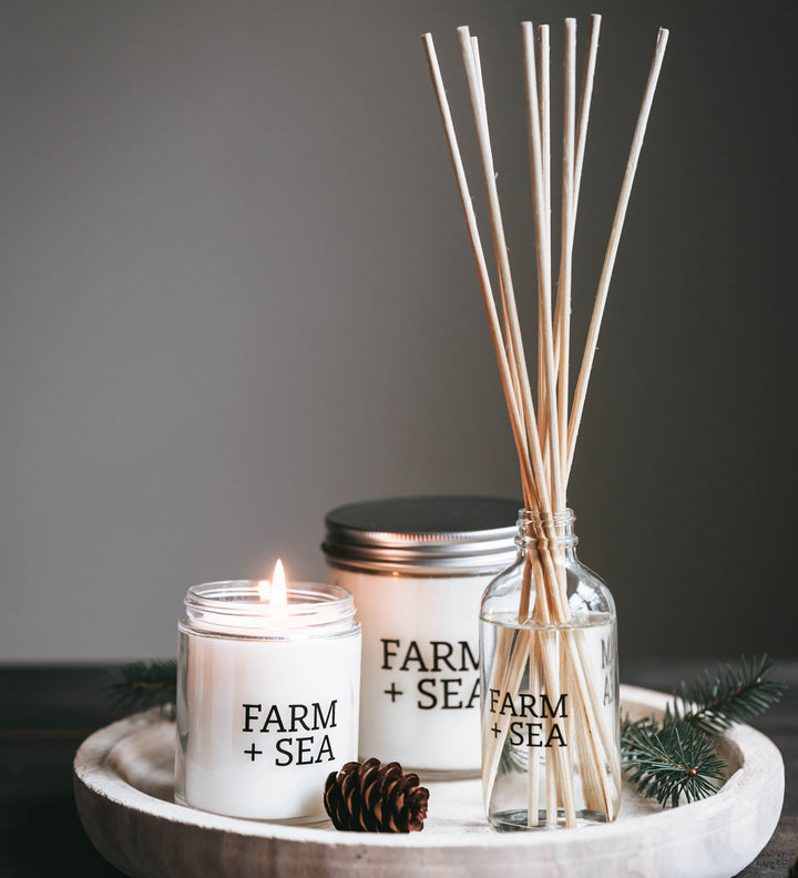 Farm + Sea 3oz Reed Diffuser Rosemary + Mint