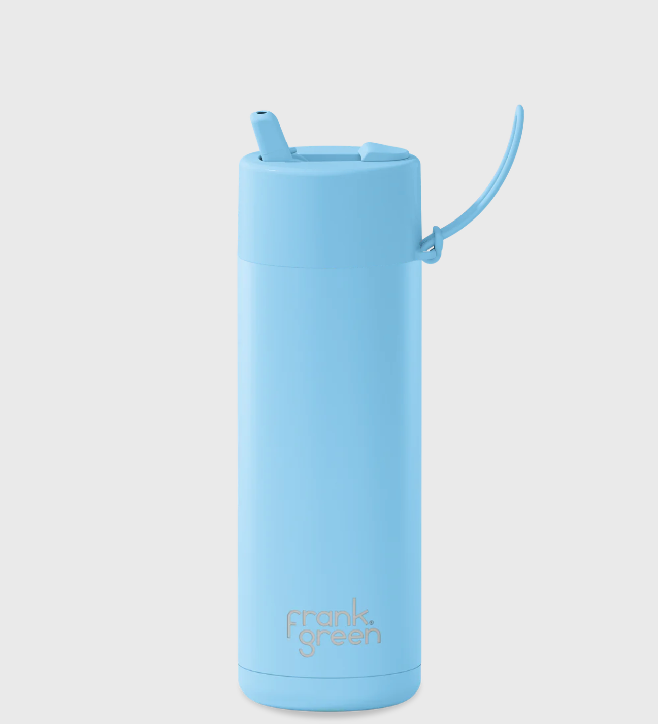 Frank Green 20oz Sky Blue Ceramic Reusable Bottle