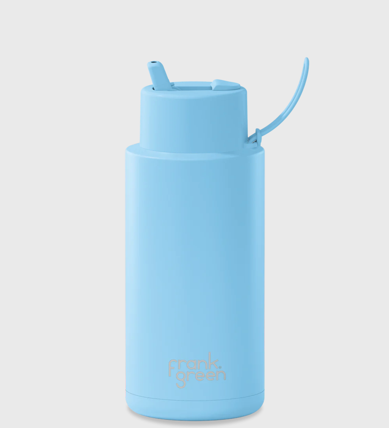 Frank Green 34oz Sky Blue Ceramic Reusable Bottle