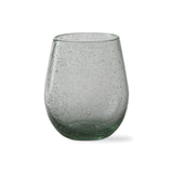 Tag Bubble Glass Stemless Wine Light Green
