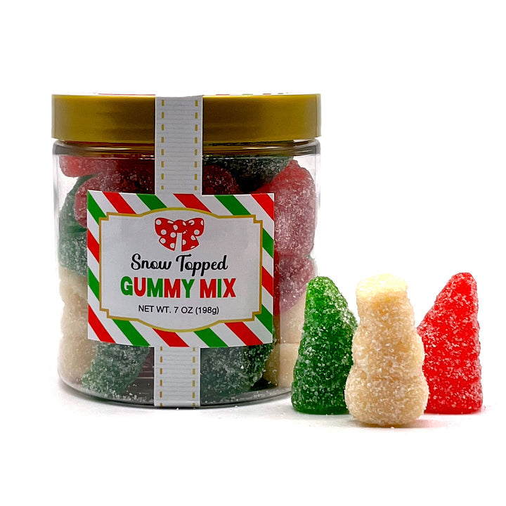 Oh Sugar Candy Sugar Stacks Christmas Gummy Trees & Snowmen