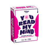 Board game box for 'You Read My Mind' by Ridley's Games on a white background. Available at Be Charmed