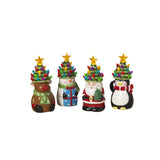 Gerson 7" Lighted Dolomite Holiday Figurine