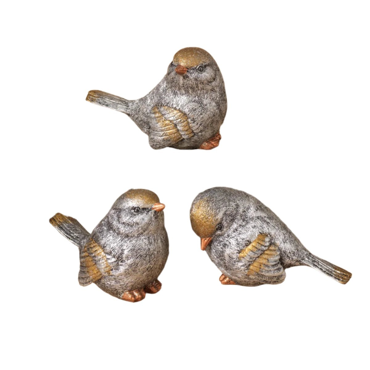 Gerson Resin Holiday Bird