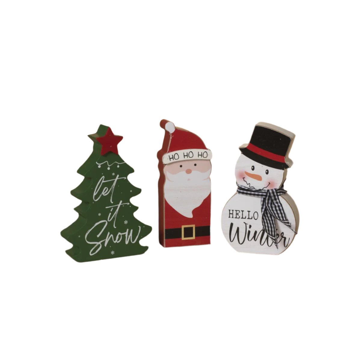 Gerson - Wood Holiday Figurine