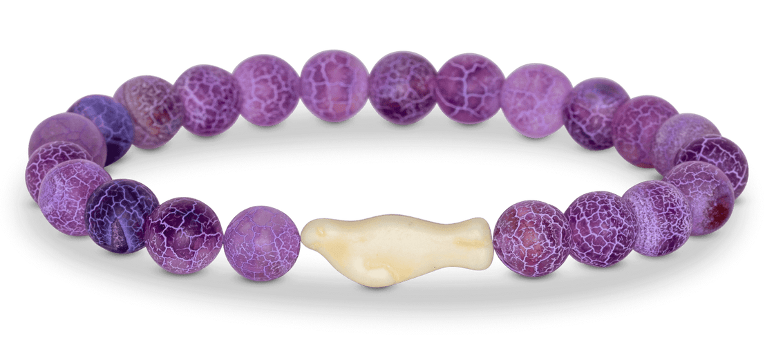 Fahlo The Seal Glide Bracelet Coral Reef Violet