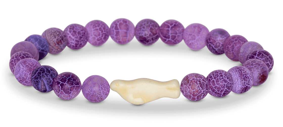 Fahlo The Seal Glide Bracelet Coral Reef Violet