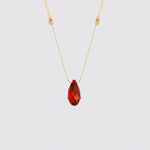 Gold &LIVY Siam Hyevibe Crystal Slider Necklace, available at Be Charmed