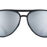 Front view of Goodr Add The Chrome Package Sunglasses, lightweight and UV-protected, available at Be Charmed