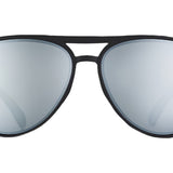 Front view of Goodr Add The Chrome Package Sunglasses, lightweight and UV-protected, available at Be Charmed