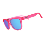 
Goodr Flamingos on a Booze Cruise sunglasses with bright pink frames, polarized lenses, and no-slip grip—fun, functional eyewear at Be Charmed.