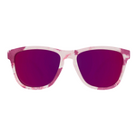 Front View Goodr OMG, I Could Just Dye! sunglasses, available at Be Charmed.
