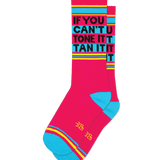 Gumball Poodle - Crew Socks - If You Can't Tone it, Tan it