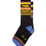 Gumball Poodle - Crew Socks - Think Good Thoughts