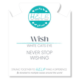 HELP by TJ - Stackers - White Cat Eye