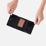 HOBO Jill Mini Wallet - Black