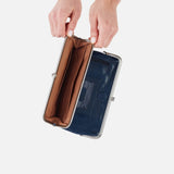 HOBO - Lauren Wallet  -  Denim