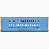 Hammond's Natural Sea Side Caramel Milk Chocolate Candy Bar 2.25oz. Available at Be Charmed.