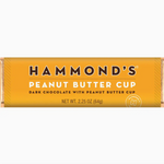 Hammond's Peanut Butter Cup Dark Chocolate Candy Bar 2.25ozs. Available at Be Charmed.
