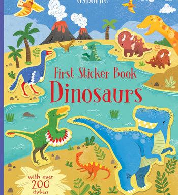 Harper Collins First Sticker Book Dinosaurs