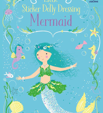 Harper Collins Little Sticker Dolly Dressing Book -Mermaid 