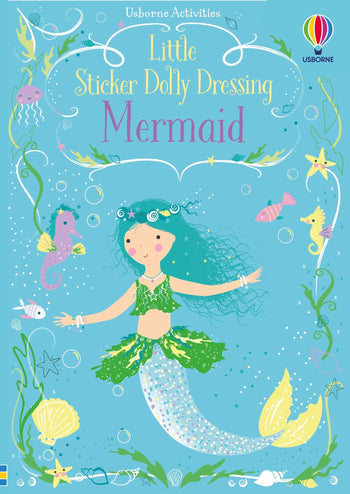 Harper Collins Little Sticker Dolly Dressing Book -Mermaid 