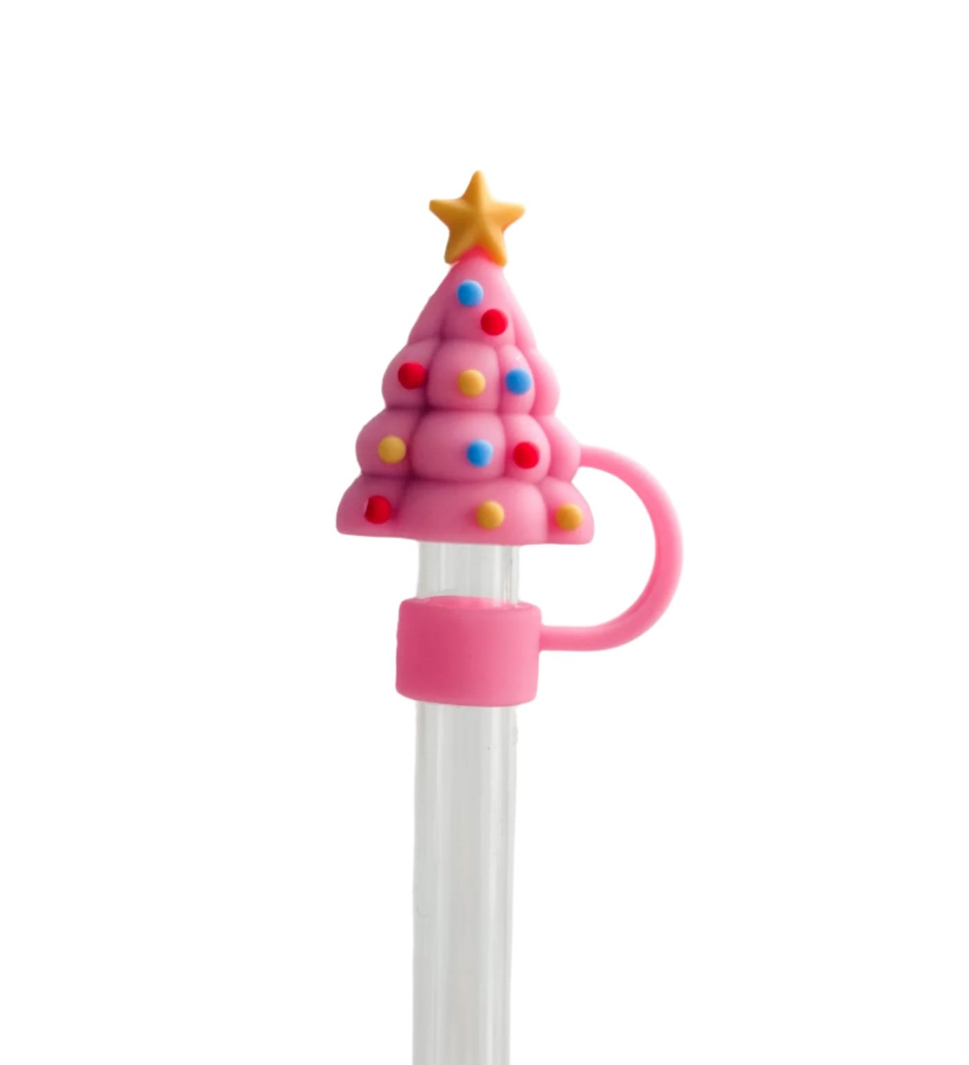 Harris Girls & Co Straw Cover Pink Christmas Tree