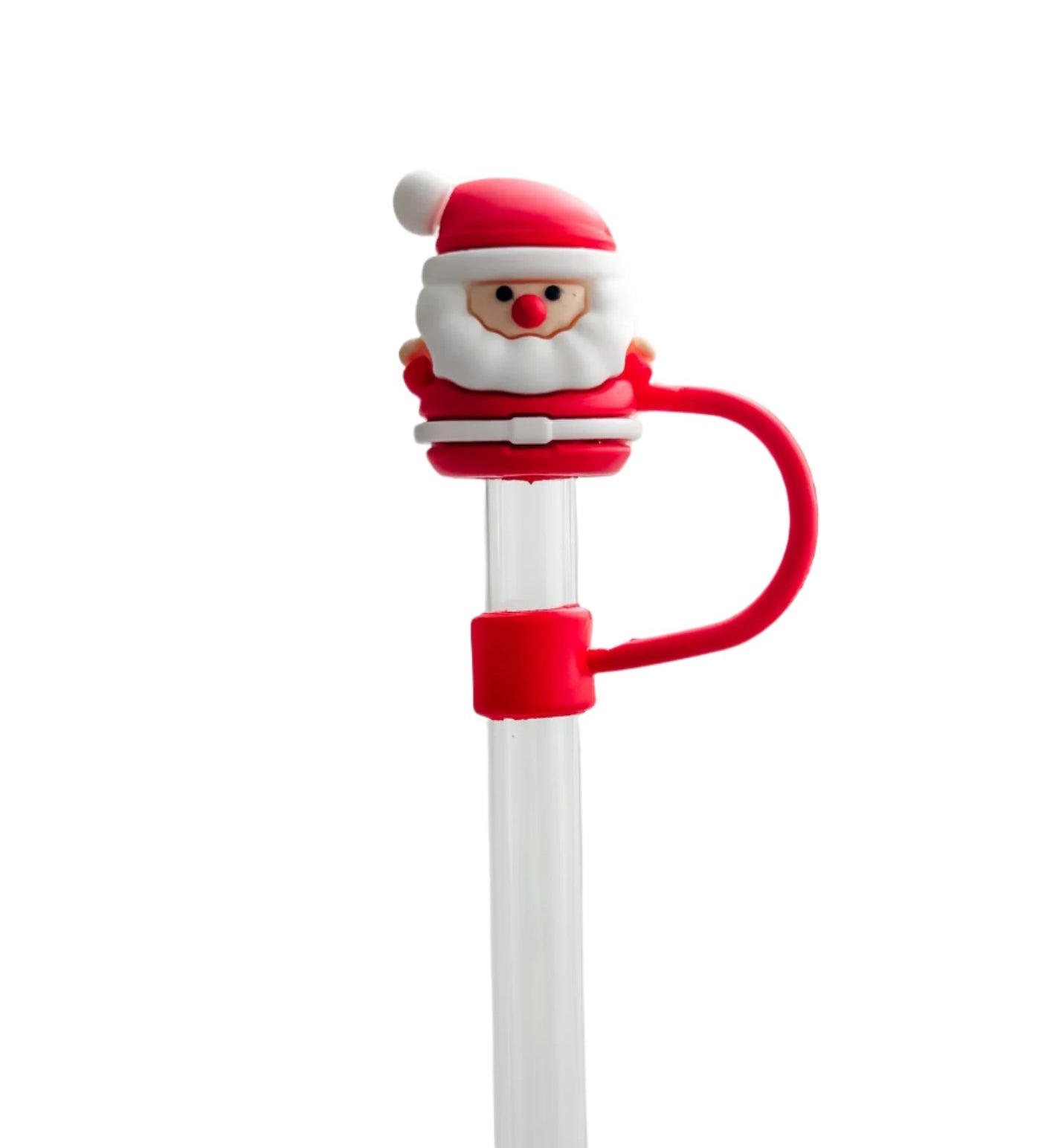 Harris Girls & Co Straw Cover Santa Claus