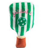 Haute Diggity Dog - Green Stripe Pickleball Paddle