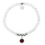 Help by TJ January White Crystal Birthstone