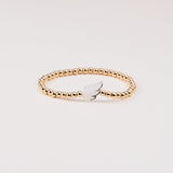 Holy Water Bracelet - Angel Wing Bracelet - Gold