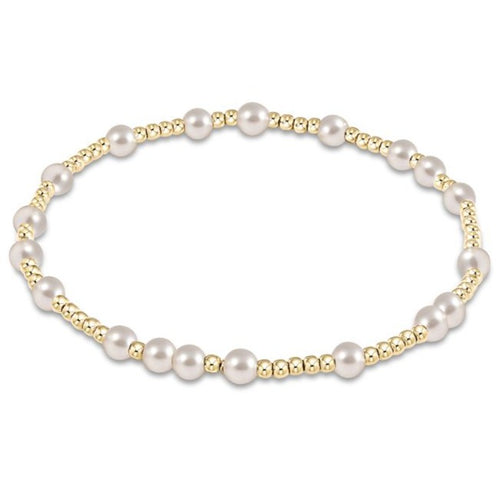enewton Extends Hope Unwritten 4mm Bead Bracelet Pearl