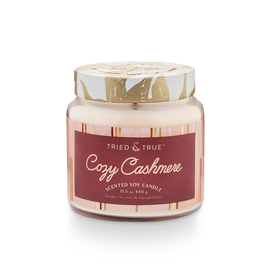 Illume Tried & True Large Jar Candle Cozy Cashmere 