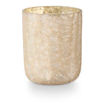 Decorative glass vase with textured surface on a white background. Available at Be Charmed