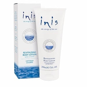 Inis Energy of the Sea Body Lotion 7 fl oz – hydrating lotion with fresh, ocean-inspired fragrance. Available at Be Charmed.