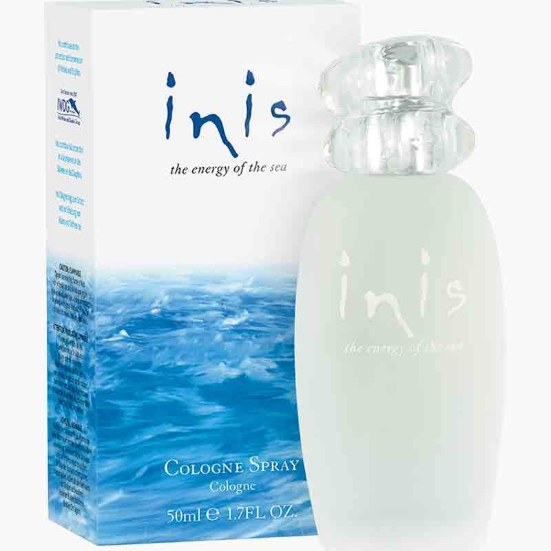 Inis Energy of the Sea Cologne Spray 1.7 fl oz – unisex, ocean-inspired fragrance from Ireland. Available at Be Charmed.