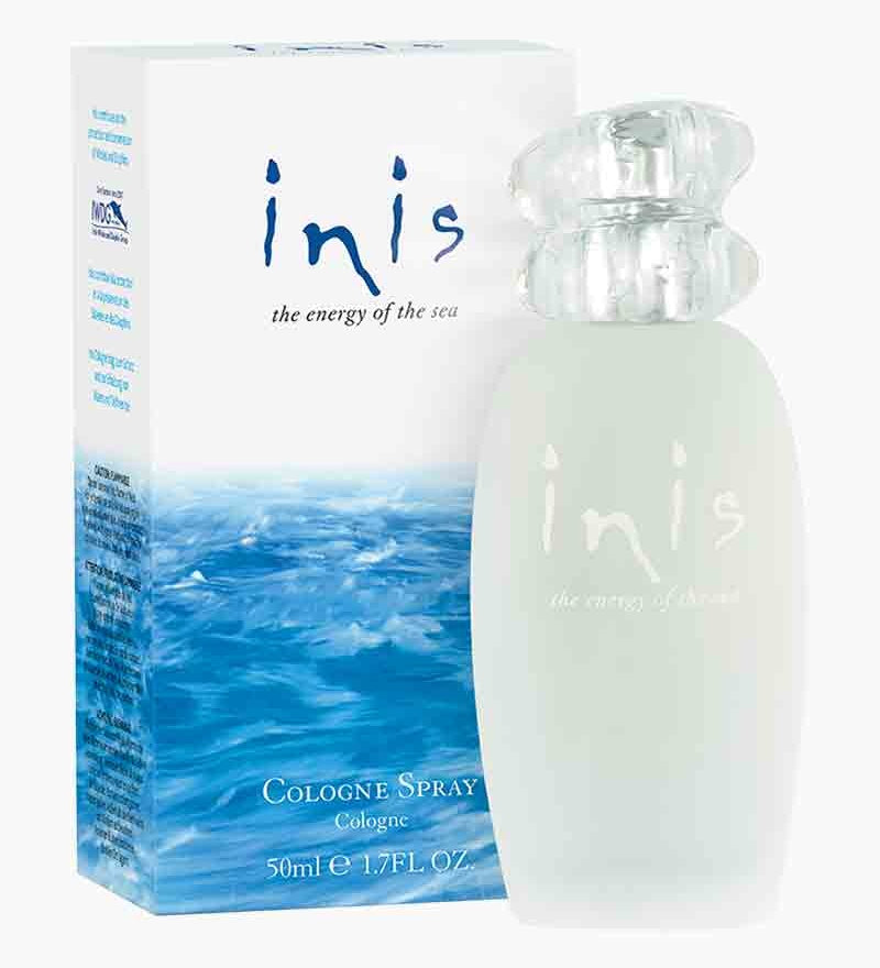 Inis Energy of the Sea Cologne Spray 1.7 fl oz – unisex, ocean-inspired fragrance from Ireland. Available at Be Charmed.