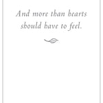 Inside of Support Card – serene forest setting with two Adirondack chairs symbolizing comfort, companionship, and quiet support, available at Be Charmed