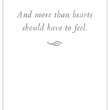 Inside of Support Card – serene forest setting with two Adirondack chairs symbolizing comfort, companionship, and quiet support, available at Be Charmed