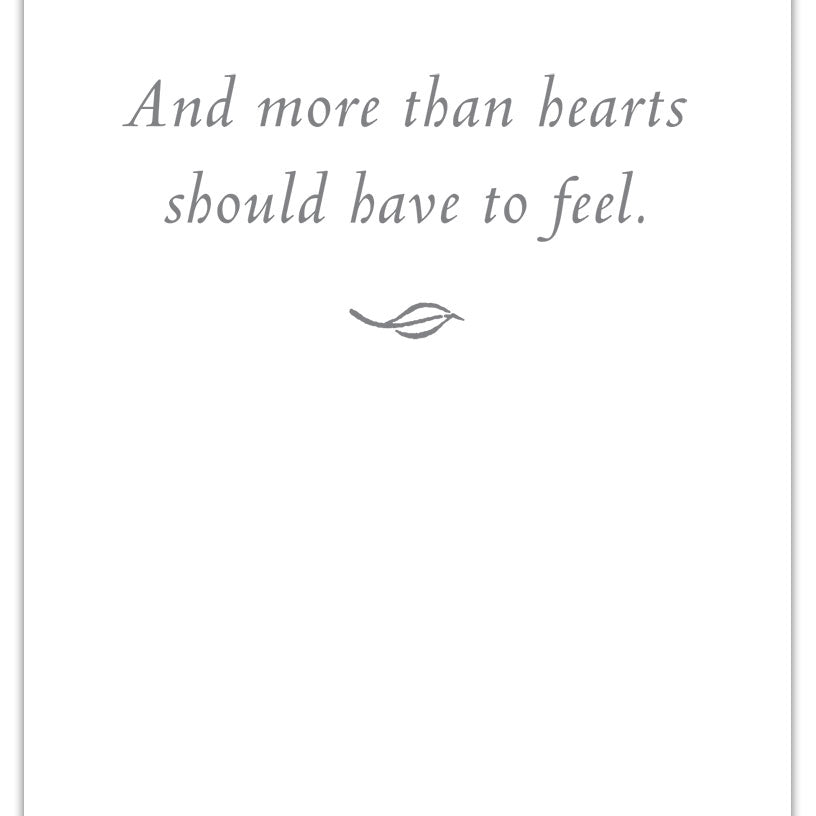 Inside of Support Card – serene forest setting with two Adirondack chairs symbolizing comfort, companionship, and quiet support, available at Be Charmed