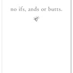 Inside of Friendship Card Ladybutts by Cardthartic featuring a cheeky, lighthearted design celebrating friendship with humor; available at Be Charmed