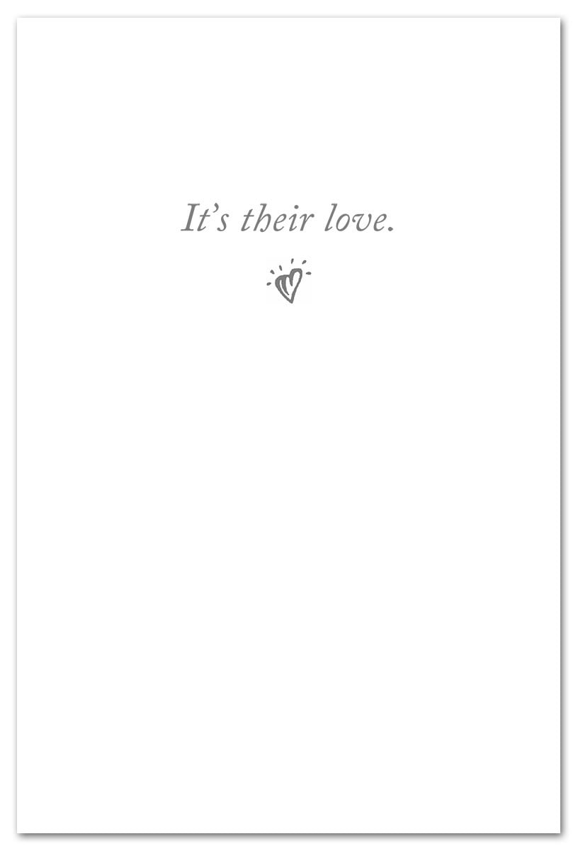 inside of Pet Sympathy Card – tender illustration of a curled white cat and dog with a heartfelt message offering comfort for pet loss, available at Be Charmed