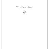 inside of Pet Sympathy Card – tender illustration of a curled white cat and dog with a heartfelt message offering comfort for pet loss, available at Be Charmed