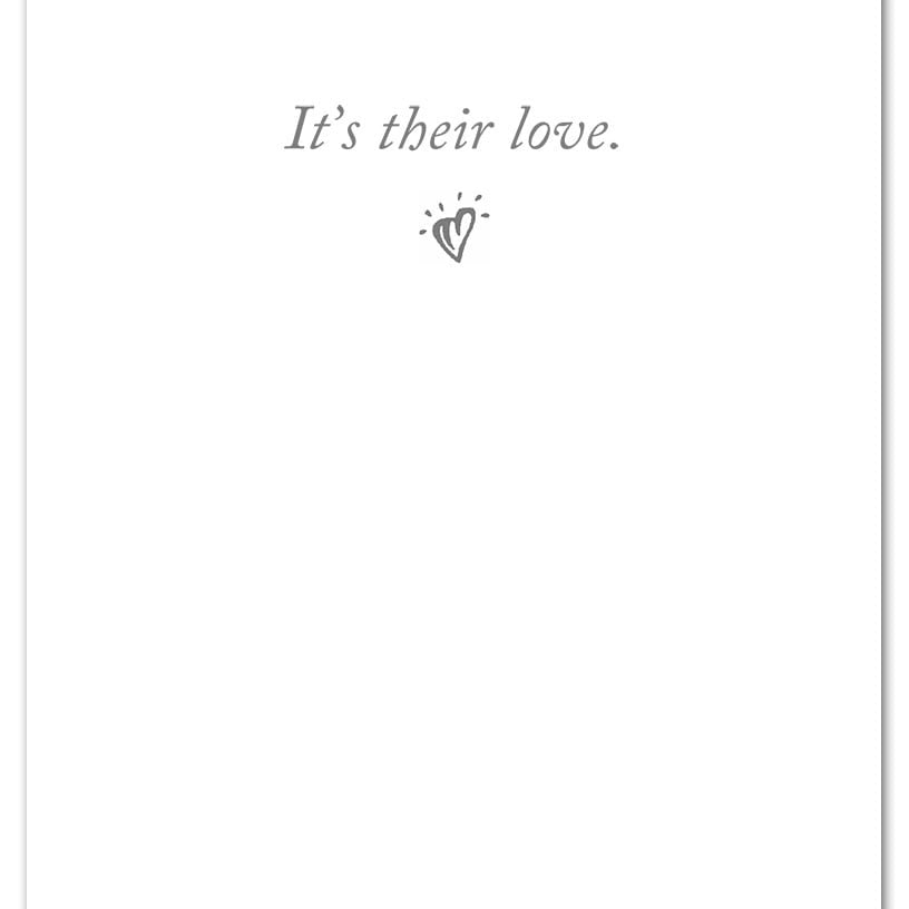 inside of Pet Sympathy Card – tender illustration of a curled white cat and dog with a heartfelt message offering comfort for pet loss, available at Be Charmed