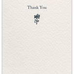 Inside of Thank You Card Saying Thanks by Cardthartic featuring a simple, heartfelt message and elegant design; available at Be Charmed