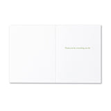 Compendium Appreciation Card 5040 featuring heartfelt message to express gratitude and thanks. Available at Be Charmed.