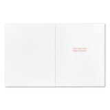 Inside of Artistic birthday greeting card #10613 from Compendium featuring cheerful hand-lettered sentiment and whimsical illustration—Available at Be Charmed
